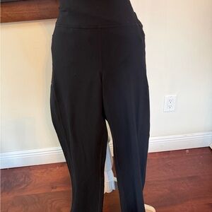 Women's Black High-Waisted Pants